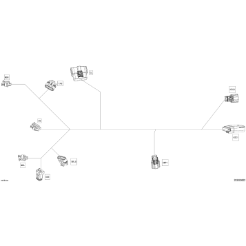 08- Electric - Steering Wiring Harness - 278004579