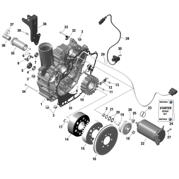 01- ROTAX - Magneto and Electric Starter - IDF