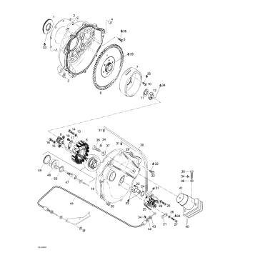 03- Magneto, Oil Pump