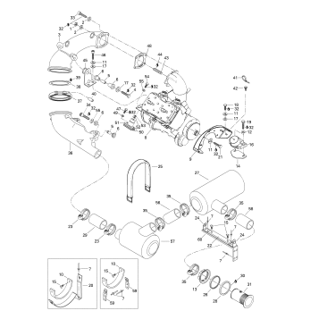 01- Engine Support And Muffler
