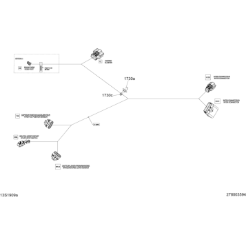 10- Steering Harness 278003594 Spark - Package 2 + 1 iBR - BASE