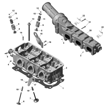 01- ROTAX - Cylinder Head