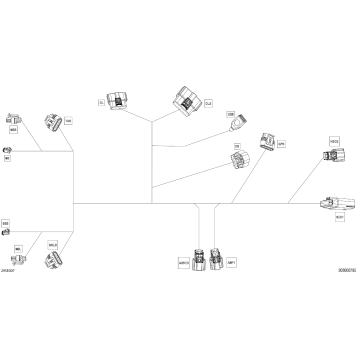 08- Electric - Steering Wiring Harness - 278004551