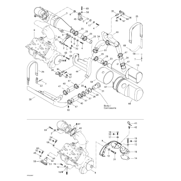 01- Engine Support And Muffler