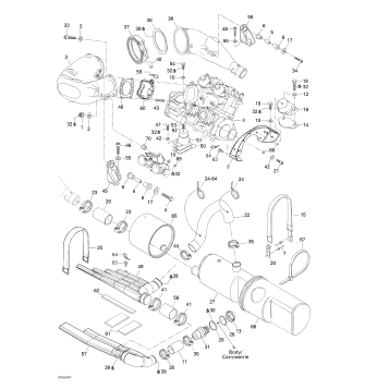 01- Engine Support And Muffler