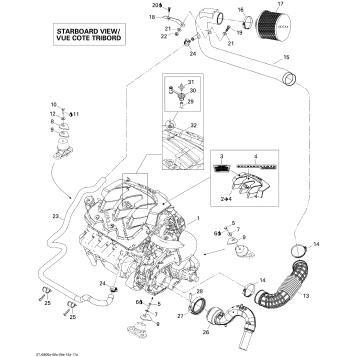 01- Engine And Air Intake Silencer Edition 1