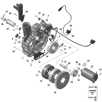 01- ROTAX - Magneto and Electric Starter