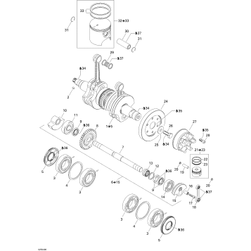 01- Crankshaft And Pistons