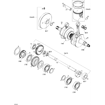 01- Crankshaft, Pistons And Balance Shaft