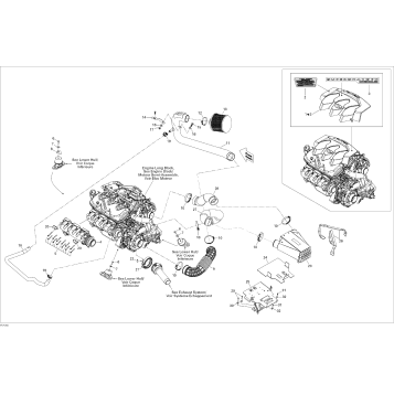 01- Engine And Air Intake Silencer