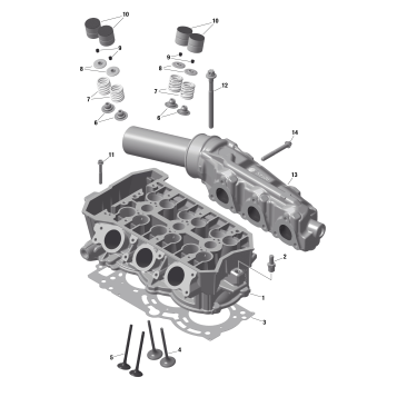 01- ROTAX - Cylinder Head