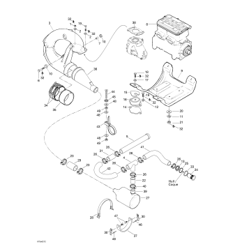 01- Engine Support And Muffler