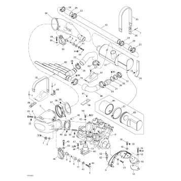 01- Engine Support And Muffler