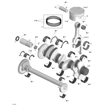 01- Crankshaft, Pistons And Balance Shaft
