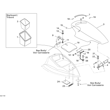 09- Storage Compartment, Front