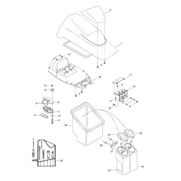 09- Front Storage Compartment