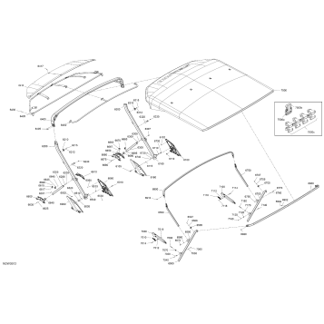 09- CANVAS - Double Bimini Top