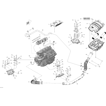 01- Engine And Air Intake Silencer