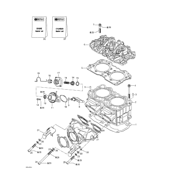 01- Cylinder, Exhaust Manifold