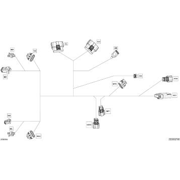 08- Electric - Steering Wiring Harness - 278004437