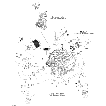 01- Engine And Air Intake Silencer