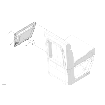 07- FURNITURE - Seat Side Panel (LH)
