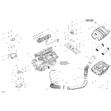 01- Engine And Air Intake Silencer