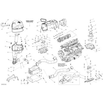 01- Engine And Air Intake Silencer