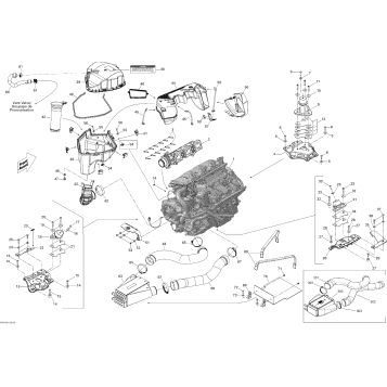 01- Engine And Air Intake Silencer