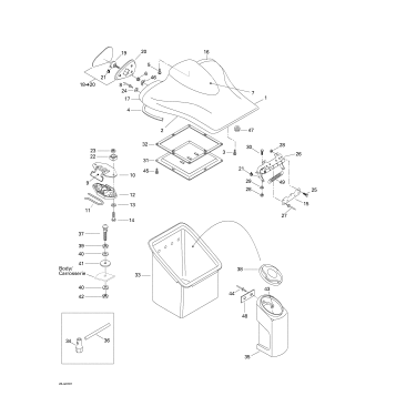 09- Front Storage Compartment