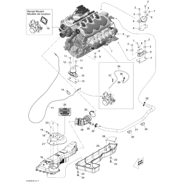 01- Engine And Air Intake Silencer