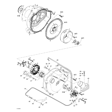 03- Magneto, Oil Pump