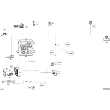 02- Electric - Main Harness - 278004457