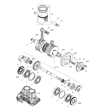 01- Crankshaft And Pistons