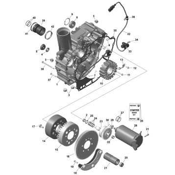 01- ROTAX - Magneto and Electric Starter
