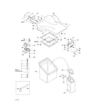 09- Front Storage Compartment