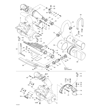 01- Engine Support And Muffler