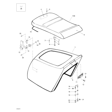 09- Engine Cover And Seat