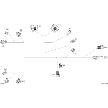 08- Electric - Steering Wiring Harness - 278004497