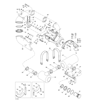 01- Engine Support And Muffler
