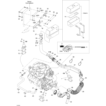 01- Engine And Air Intake Silencer