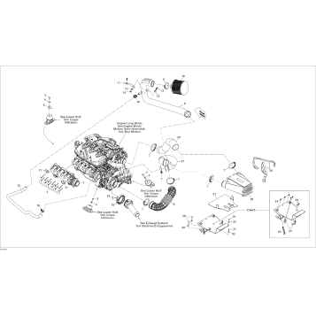 01- Engine And Air Intake Silencer