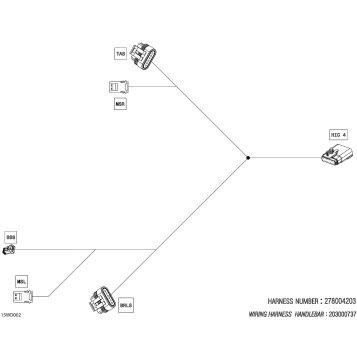 02- MECHANICS - Handlebar Wiring Harness - 278004203