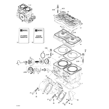 01- Cylinder, Exhaust Manifold