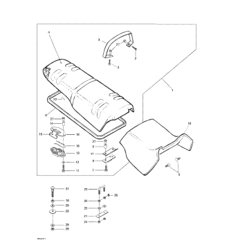 09- Seat And Engine Cover