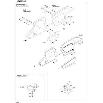 09- Lateral Panel and Anchor Cushion