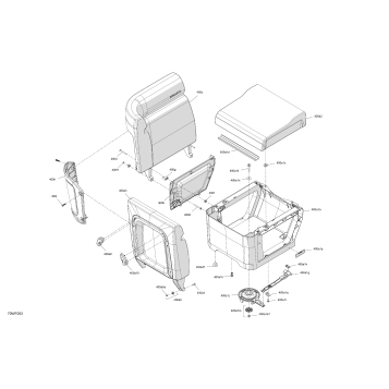 07- FURNITURE - Seat Corner Backrest (LH)