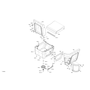 07- FURNITURE - Seat Corner Backrest (RH)