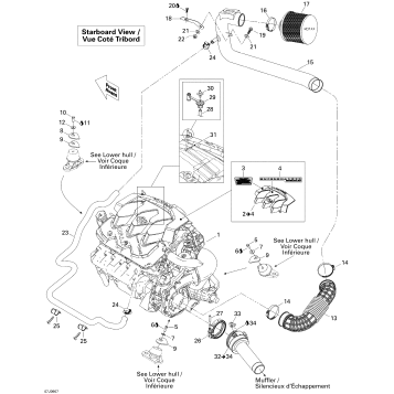 01- Engine And Air Intake Silencer
