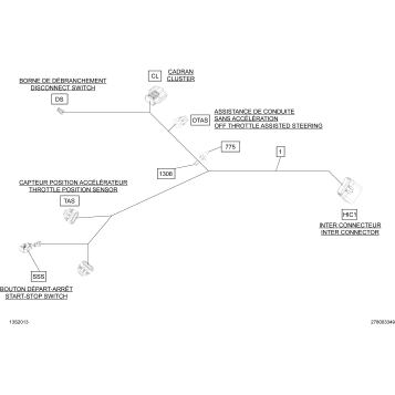 10- Electrical Harness Steering 278003349 Base Without IBR